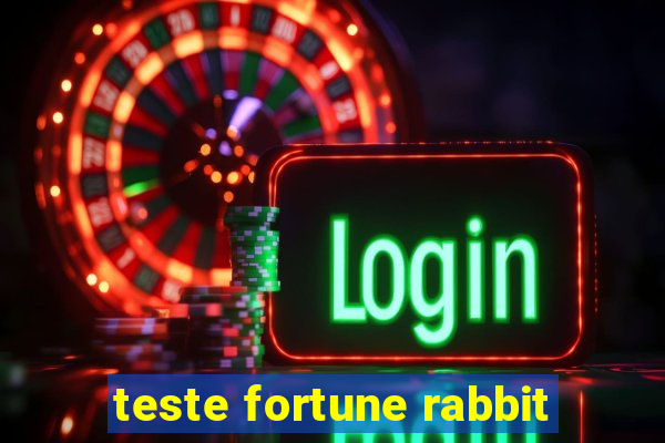 teste fortune rabbit